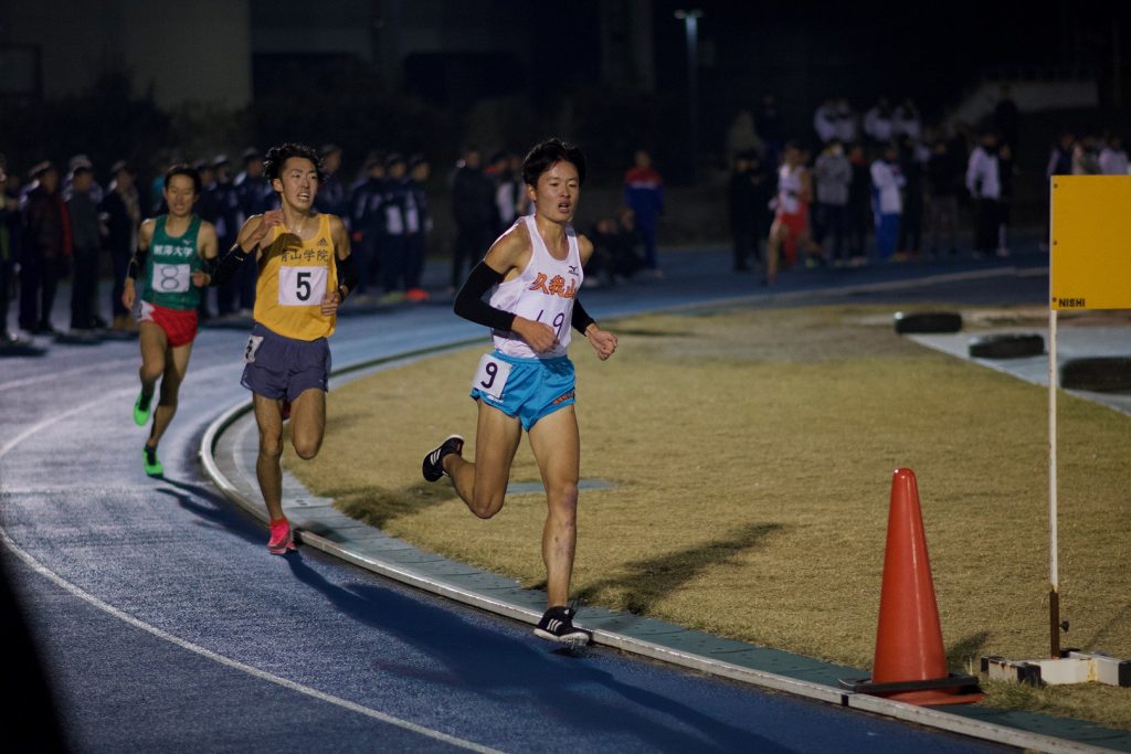 2019-12-01 日体大記録会 5000m 43組 00:14:11.01